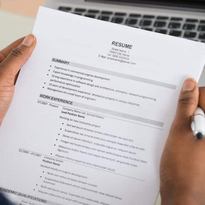 Sales Resume and Cover Letter Support